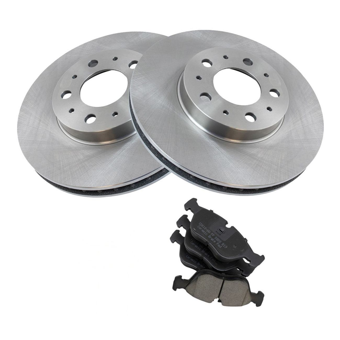 Brake Pad & Rotor Front Ceramic Kit For Volvo 850 C70 S70 V70