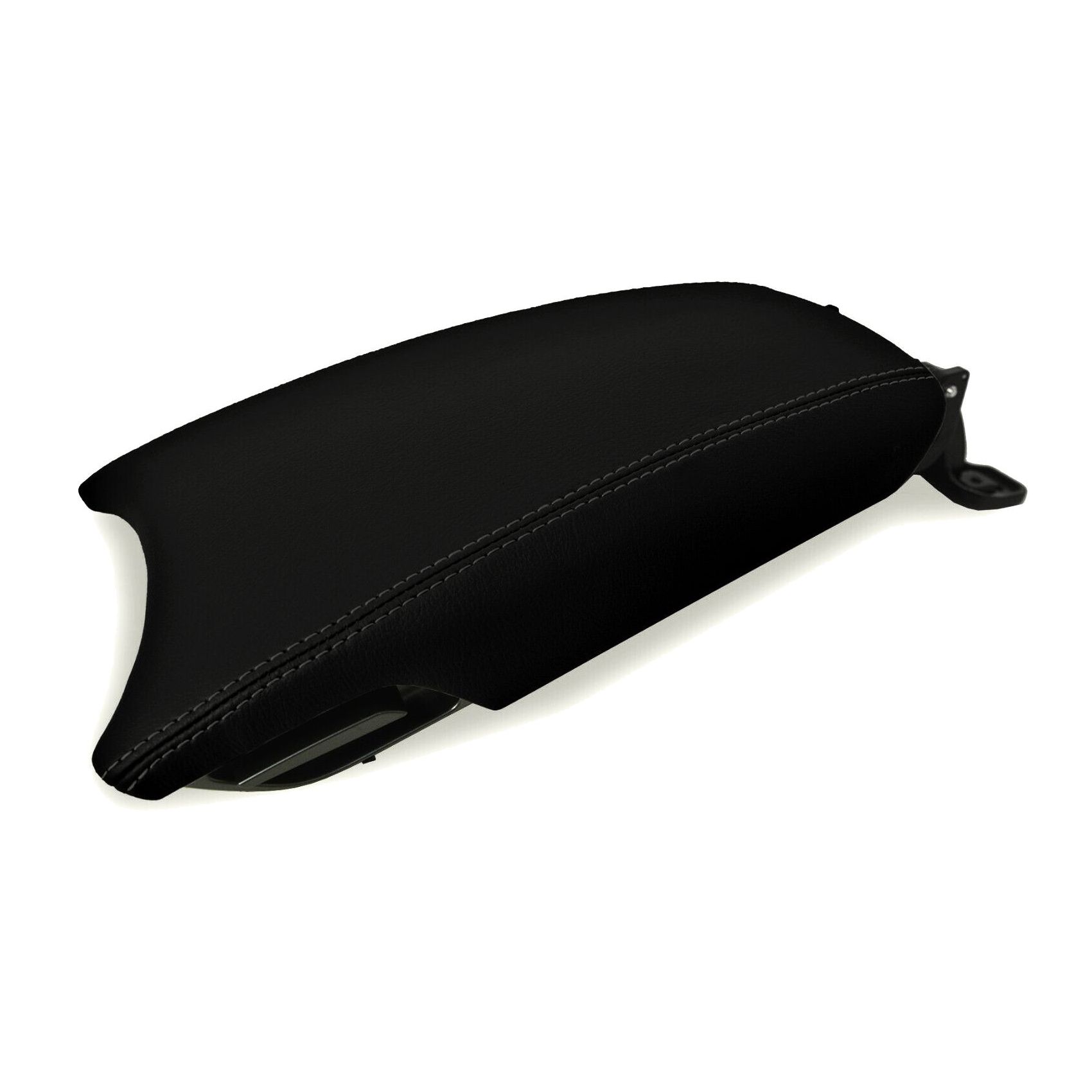 Center Console Armrest Leather Cover For Hyundai 2012-2017 Azera Sedan Black