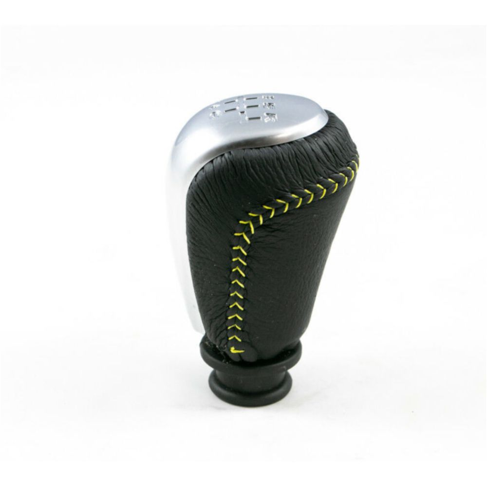 For Pontiac 2004-2006 GTO Base Coupe Speed Manual T56 Shift Knob Yellow Stitch *