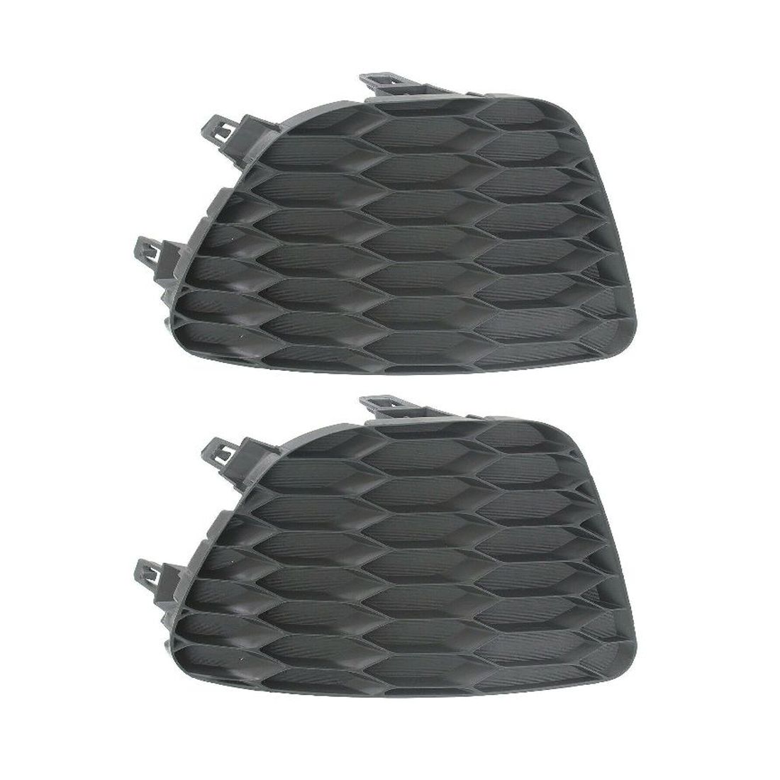 2 Sets Of - Fog Light Cover Driver Left Side LH Hand For 2013-2015 Nissan Sentra SR