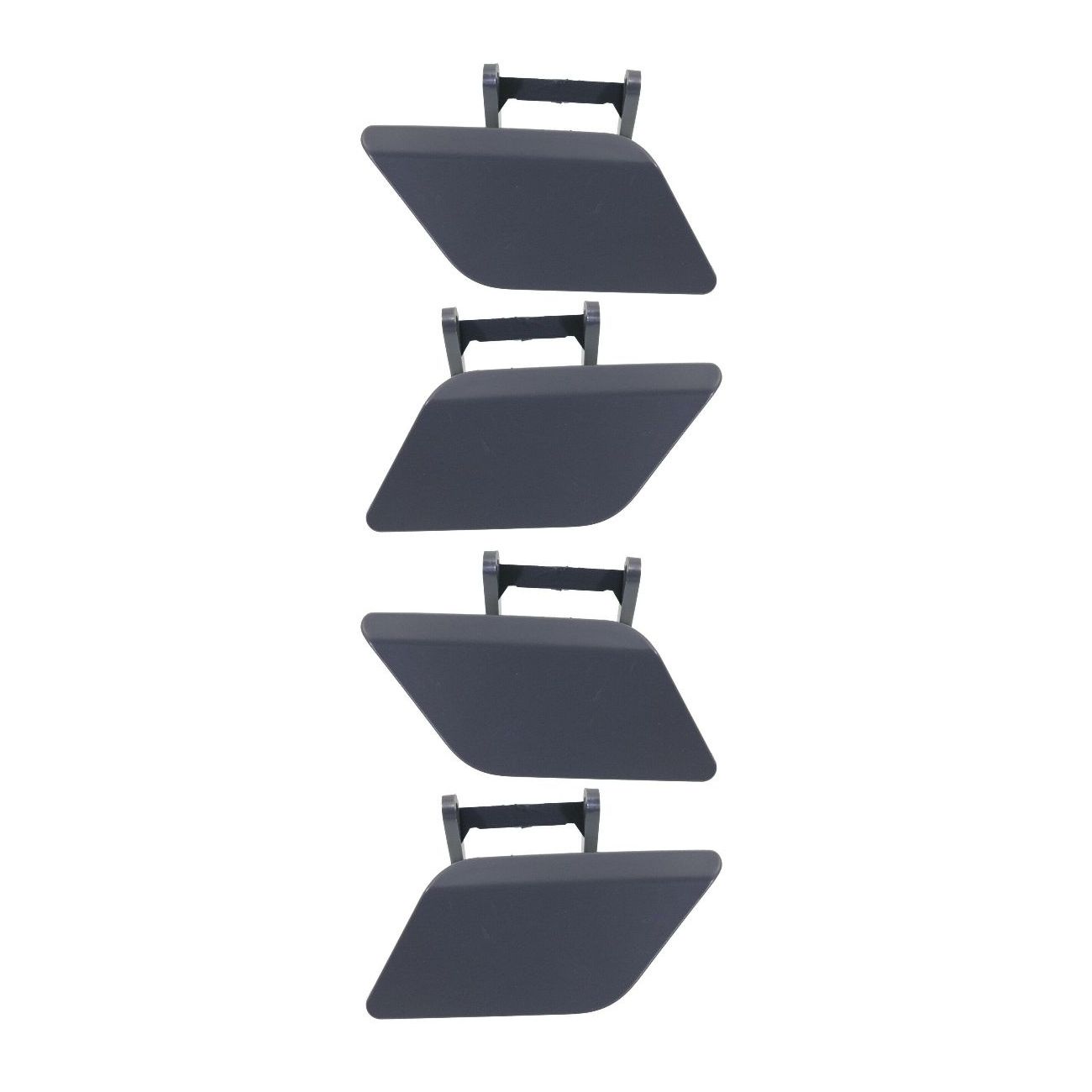 4 PCS - Headlight Washer Cover For Mercedes-Benz C250 C300 C350 Set Left And Right