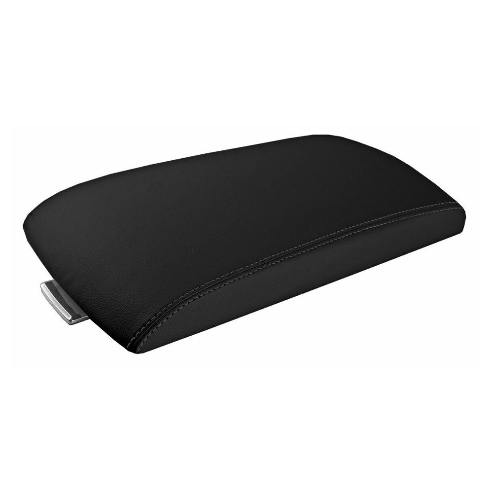 Console Lid Pull Over Armrest Cover Leather For 09-19 Flex Sport Utility Black