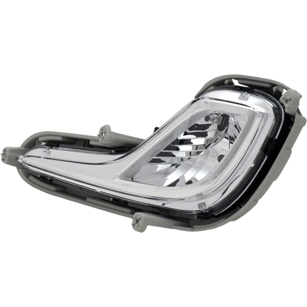 Clear Lens Fog Light For Hyundai 2012-2017 Accent Left Plastic Lens W/ Bulb
