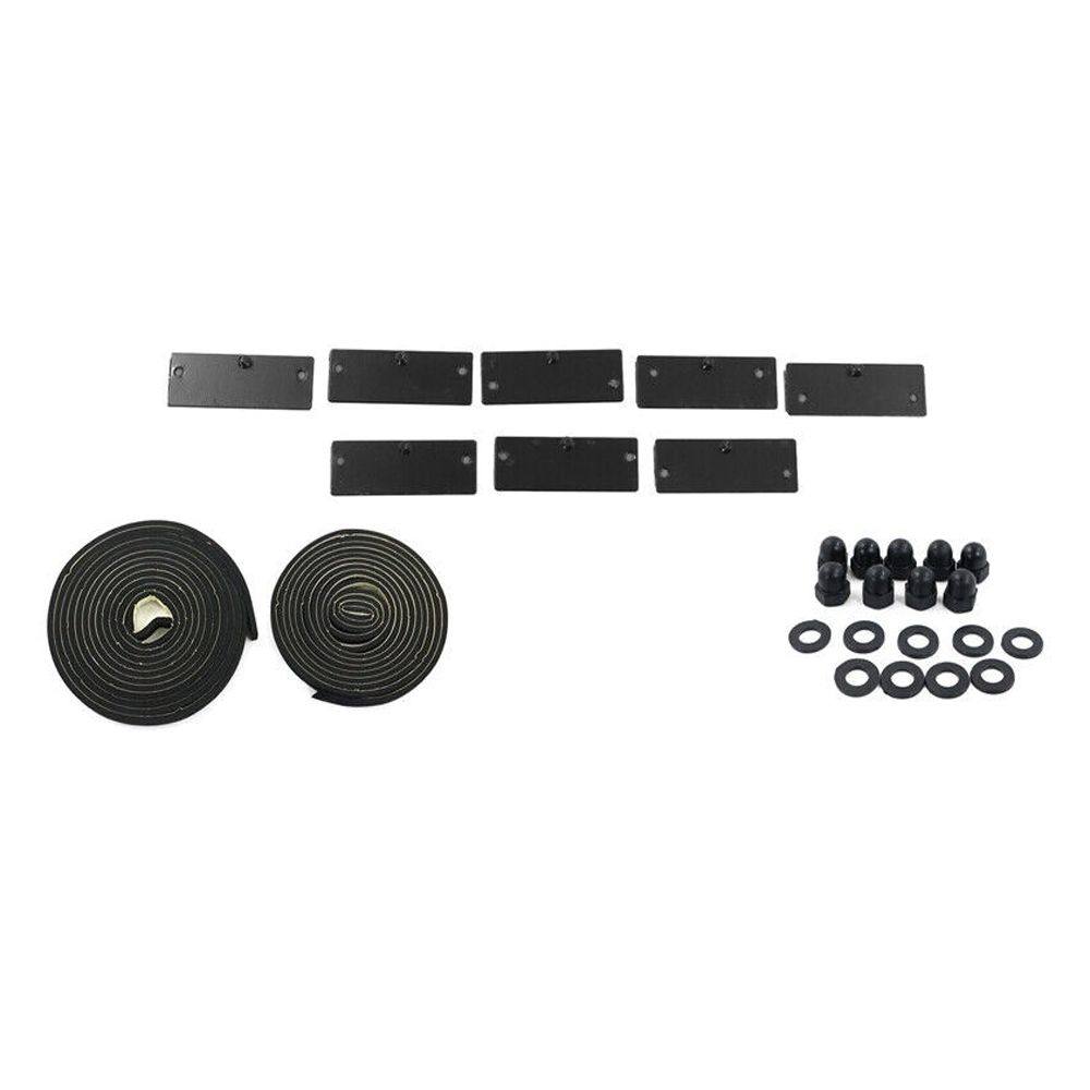 For 2020-2023 Toyota GR Supra Rear Window Louver Sun Shade Cover Matte Black