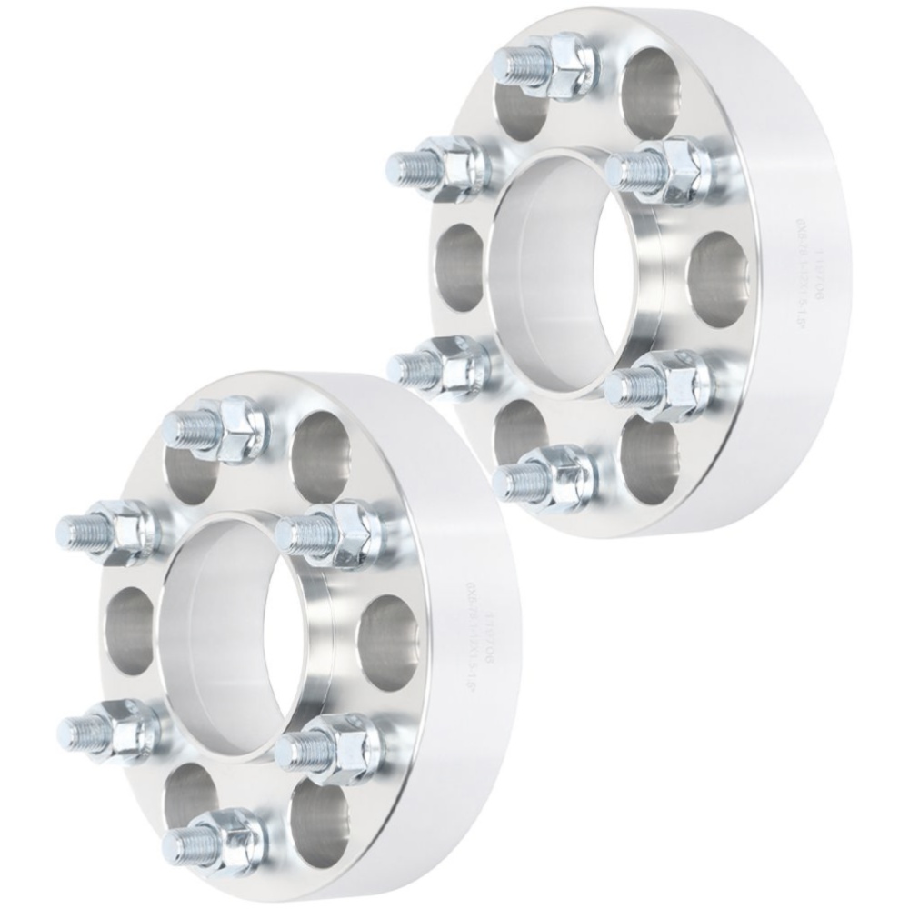 2 Pcs 1.5" 6x5 12x1.5 Studs Wheel Spacers For Chevrolet Trailblazer GMC