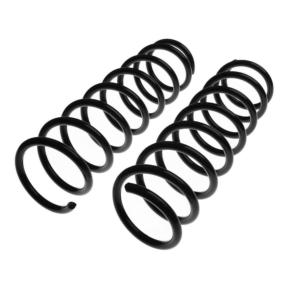 2x Suspension Coil Spring For BMW E60 525i 530i 545i Sedan Rear W/o M-technology