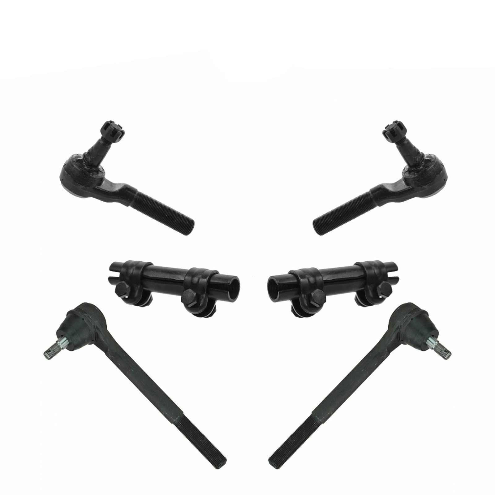 Tie Rod End Front Inner Left/Right W/ Sleeve Set For Chevy GMC Olds 4WD