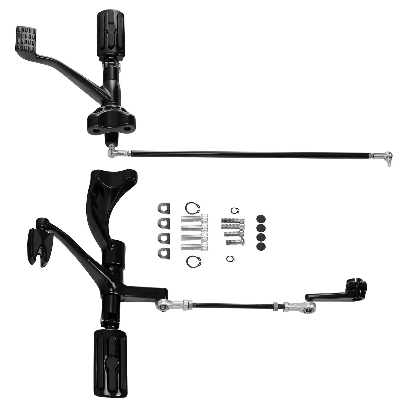 For 2004-2013 Harley-Davidson Sportster 1200 Foot Pegs Levers Linkage