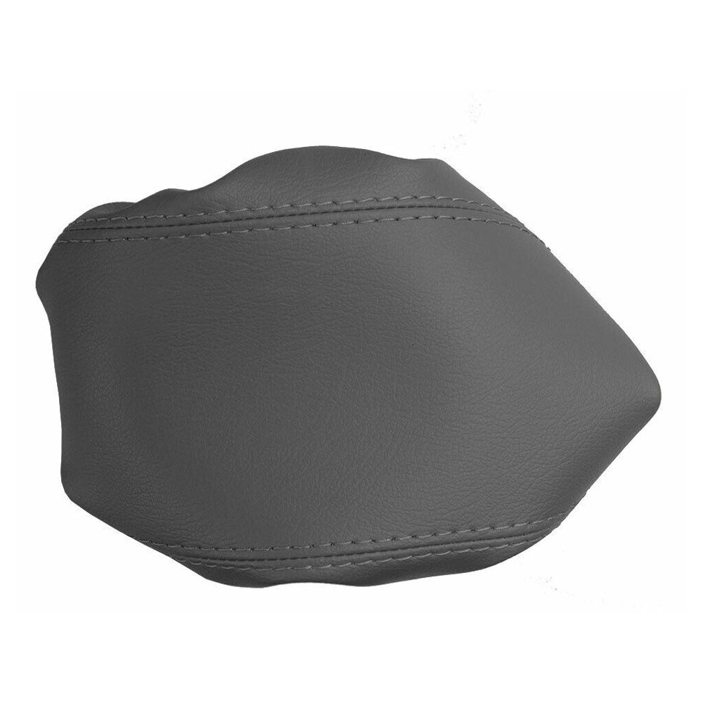 Console Lid Pull Over Cover Leather For 2001-2004 Ford Escape Sport Utility Gray