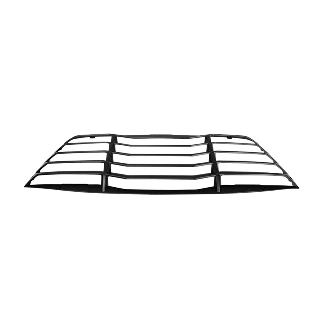 For 08-23 Dodge Challenger 2DR Rear Window Louver Sun Shade Cover Matte Black