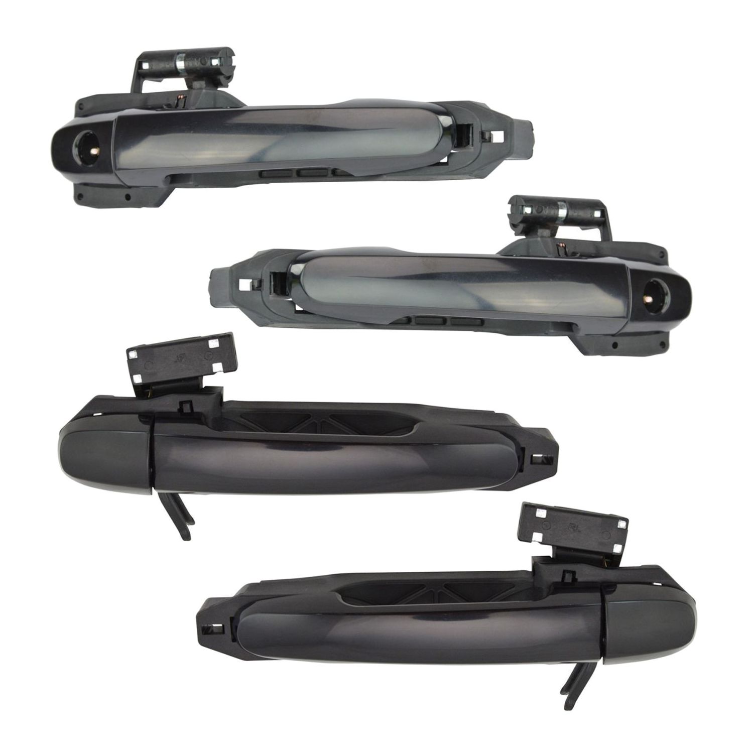For Pontiac 2003-2008 Vibe Base Wagon 4-pc Exterior Outside Door Handle Kit