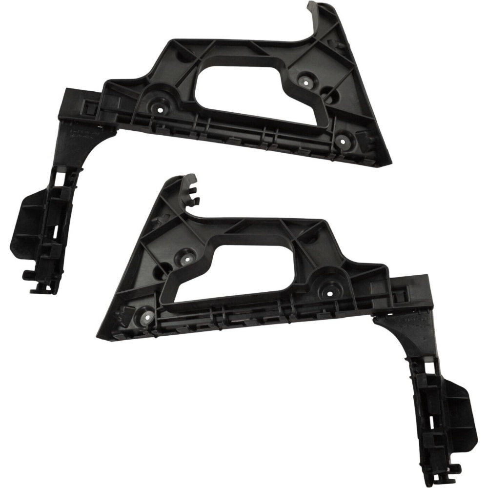 Pair Bumper Face Bar Brackets Retainer Mounting Braces Set Of 2 Left & Right