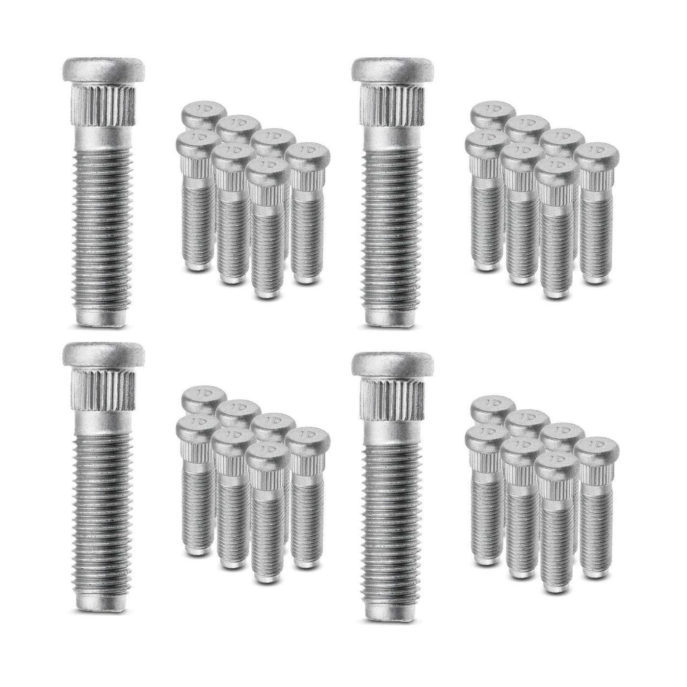 32 PCS - M12-1.5 Wheel Lug Stud For Chevy Aveo 2004-2016 Spark Pontiac G3 Wave Wave