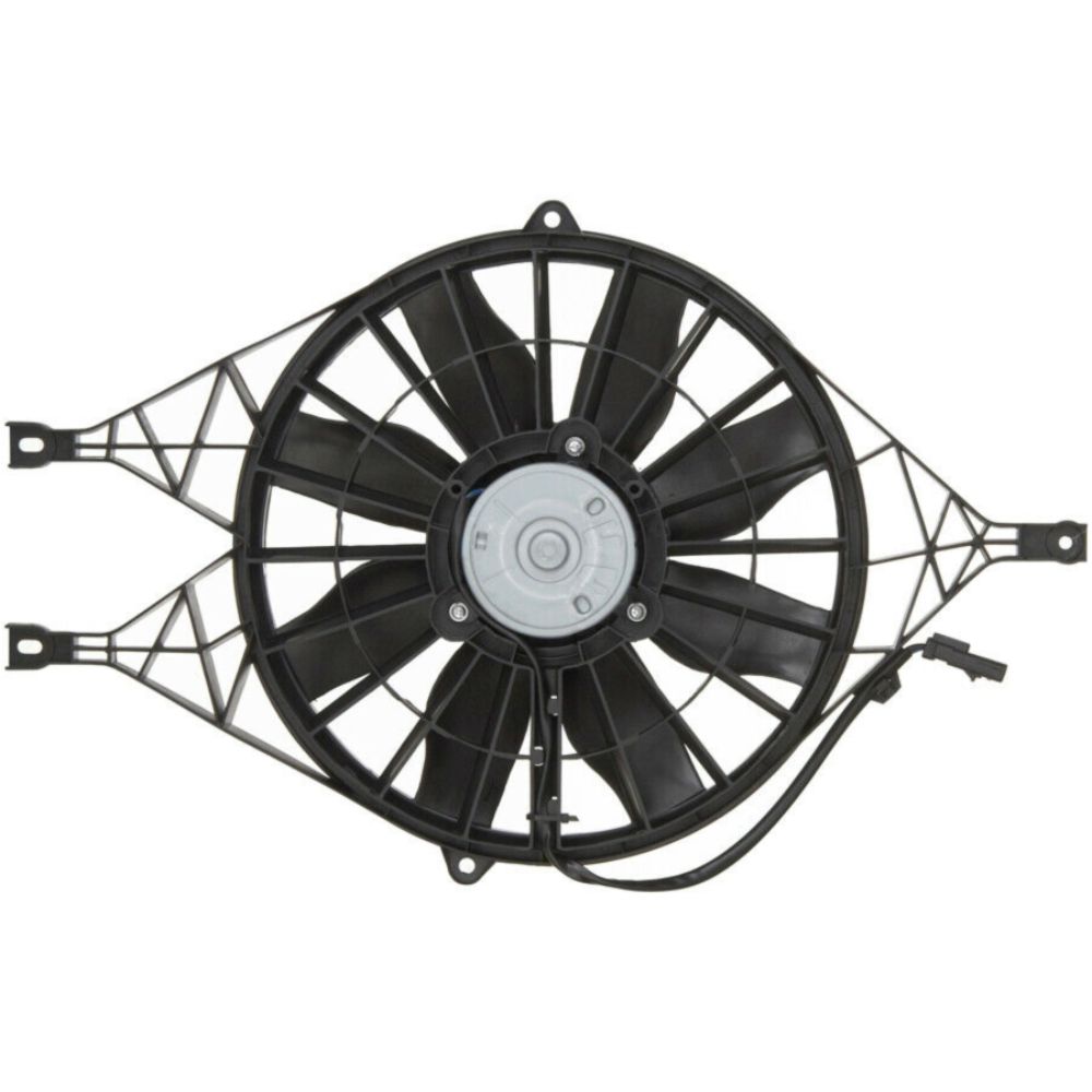 Radiator And Condenser Fan For Dodge 1997-04 Dakota 2000-03 Durango CH3115119