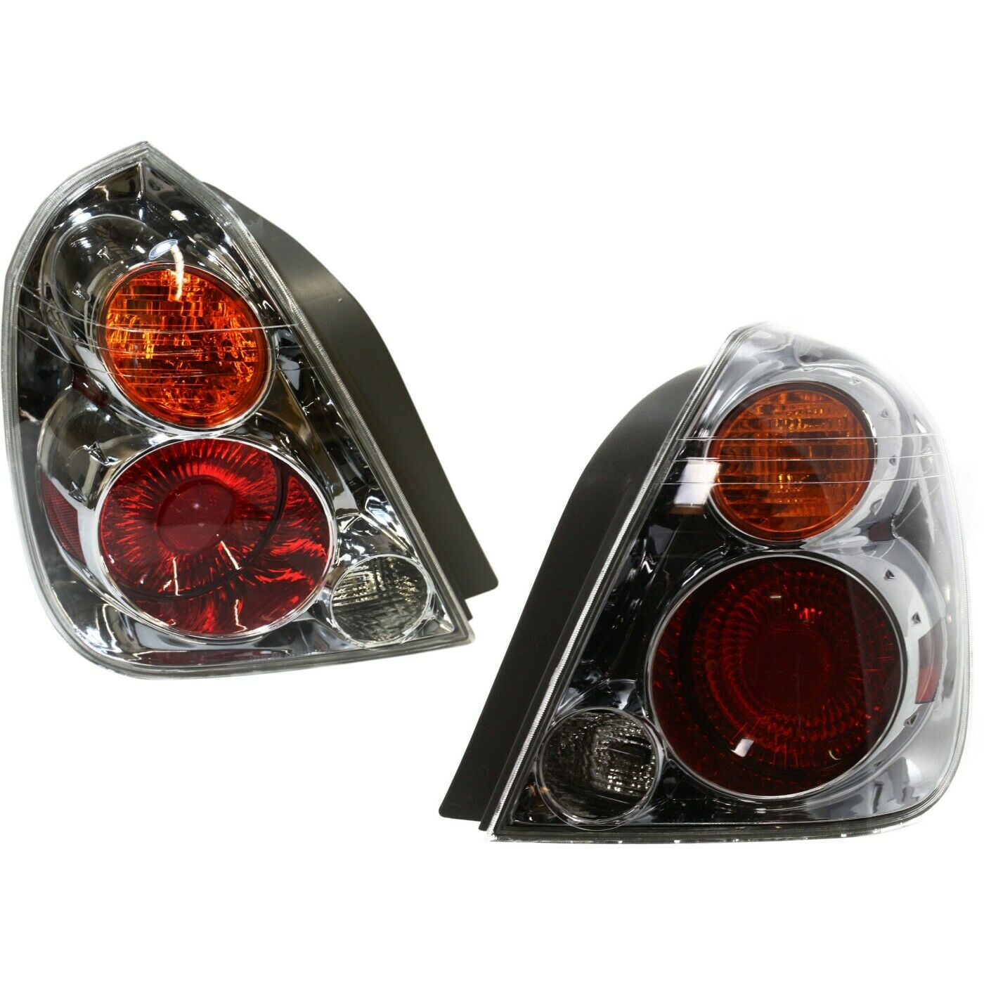 Set Of 2 Tail Light For 2002-04 Altima Sedan LH & RH W/ Bulb(s)
