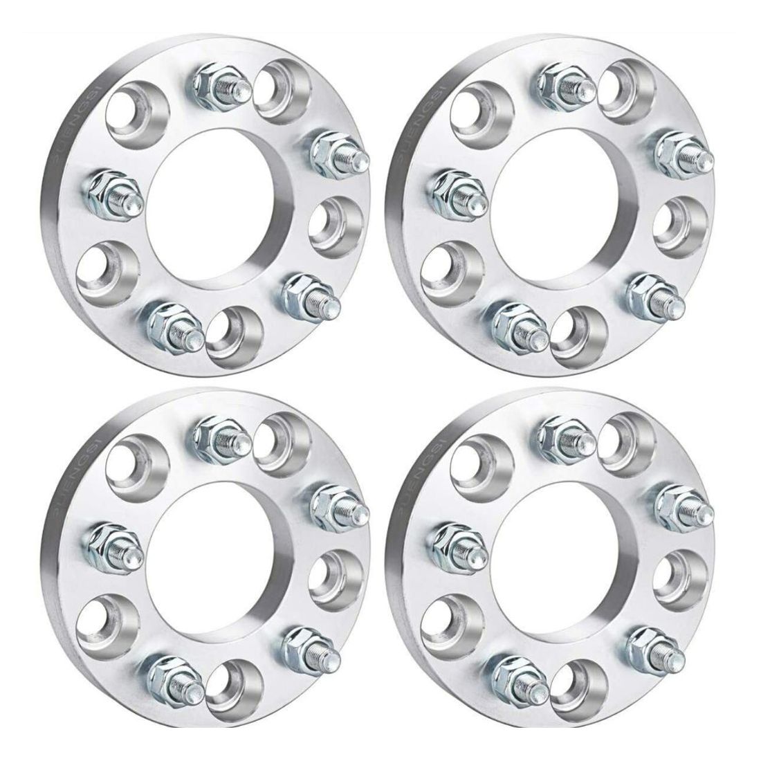 For 98 RL SE Sedan 4x 5x4.5 To 5x100 Wheel Spacers Adapters 1" Inch 25mm 12x1.5
