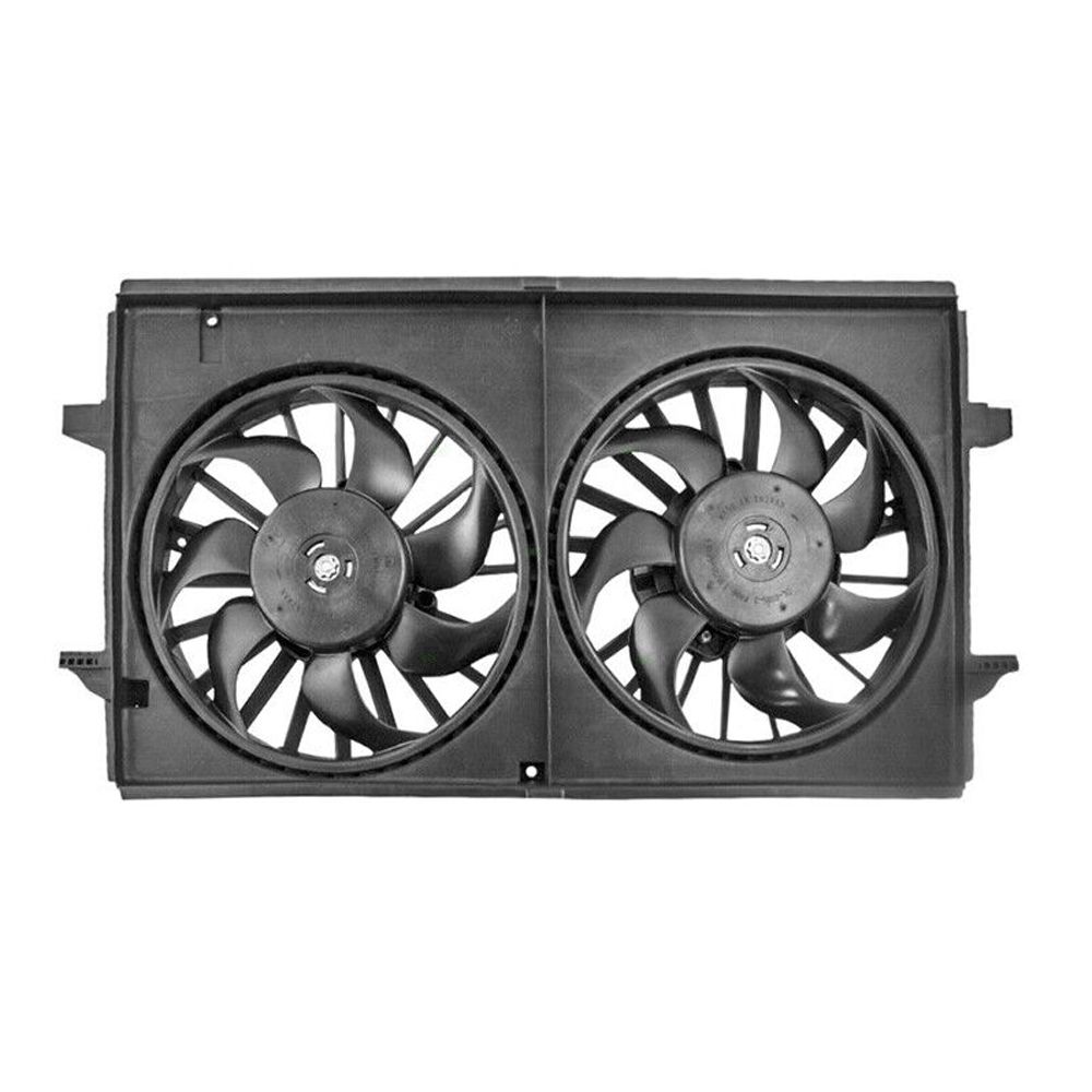 Dual Radiator And Condenser Fan For 2006-2010 Pontiac G6 Gm3115208 22719384
