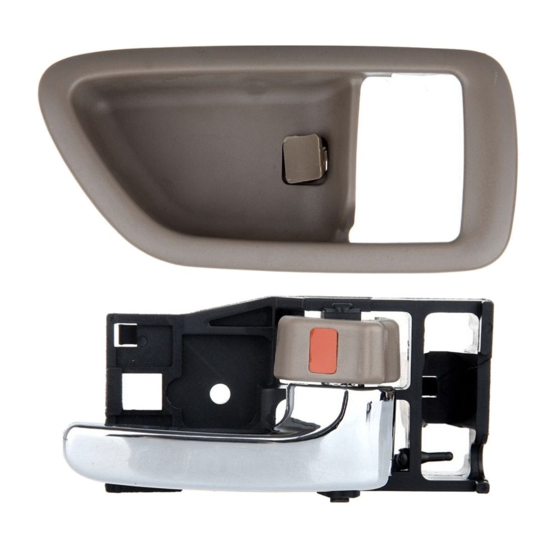 2Pcs For 2000-2004 Avalon Sedan Beige Interior Inside Right Side Door Handles
