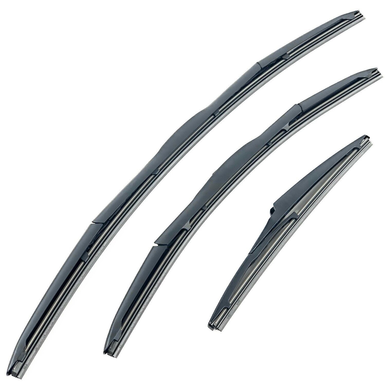 2 Sets Of - For Land Rover 15-21 Discovery Sport LHD Front Wind Shield + Rear Wiper