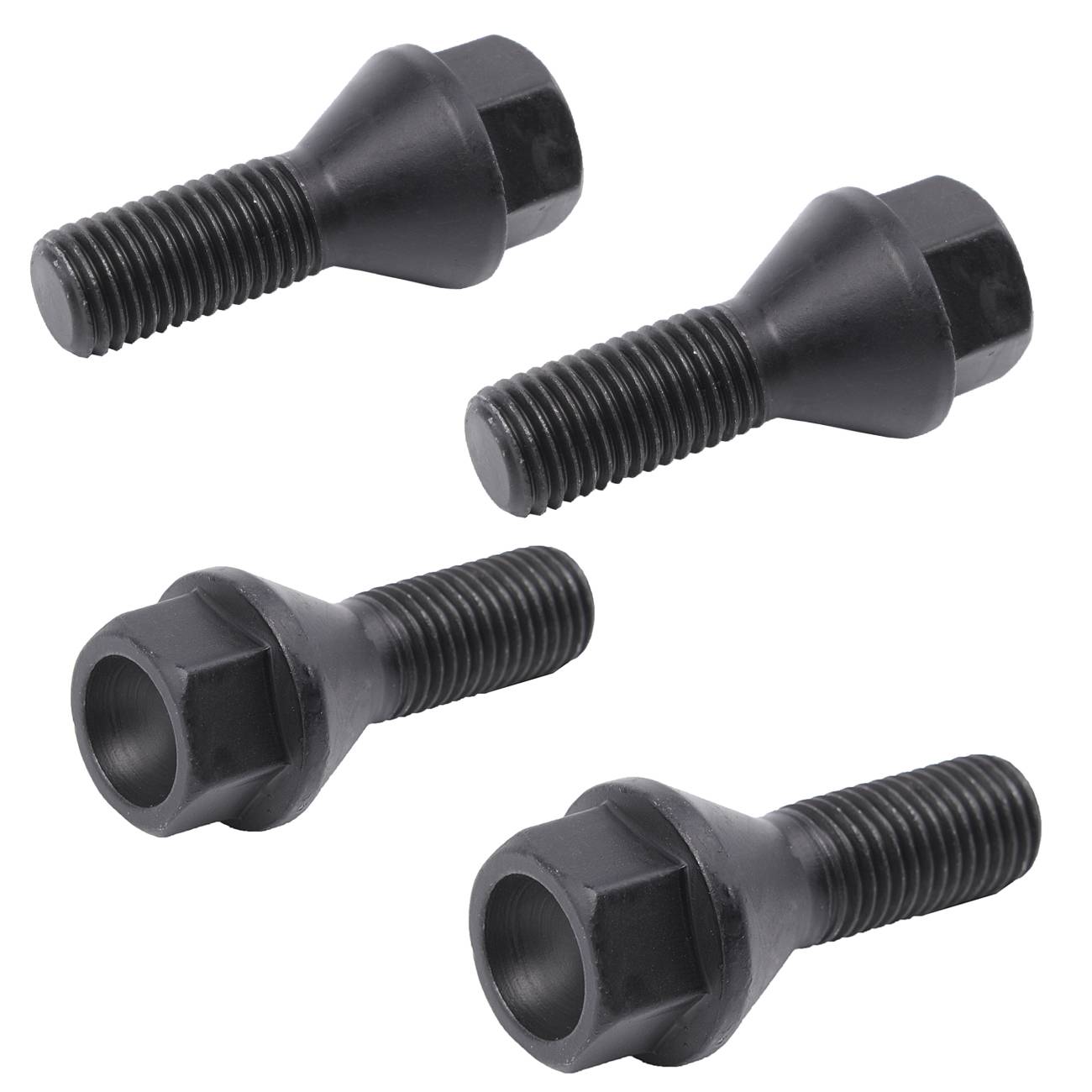 2 Sets Of - Wheel Lug Bolts Nuts For 1975-2013 BMW E46 E90 E39 E60 E53 36136781150