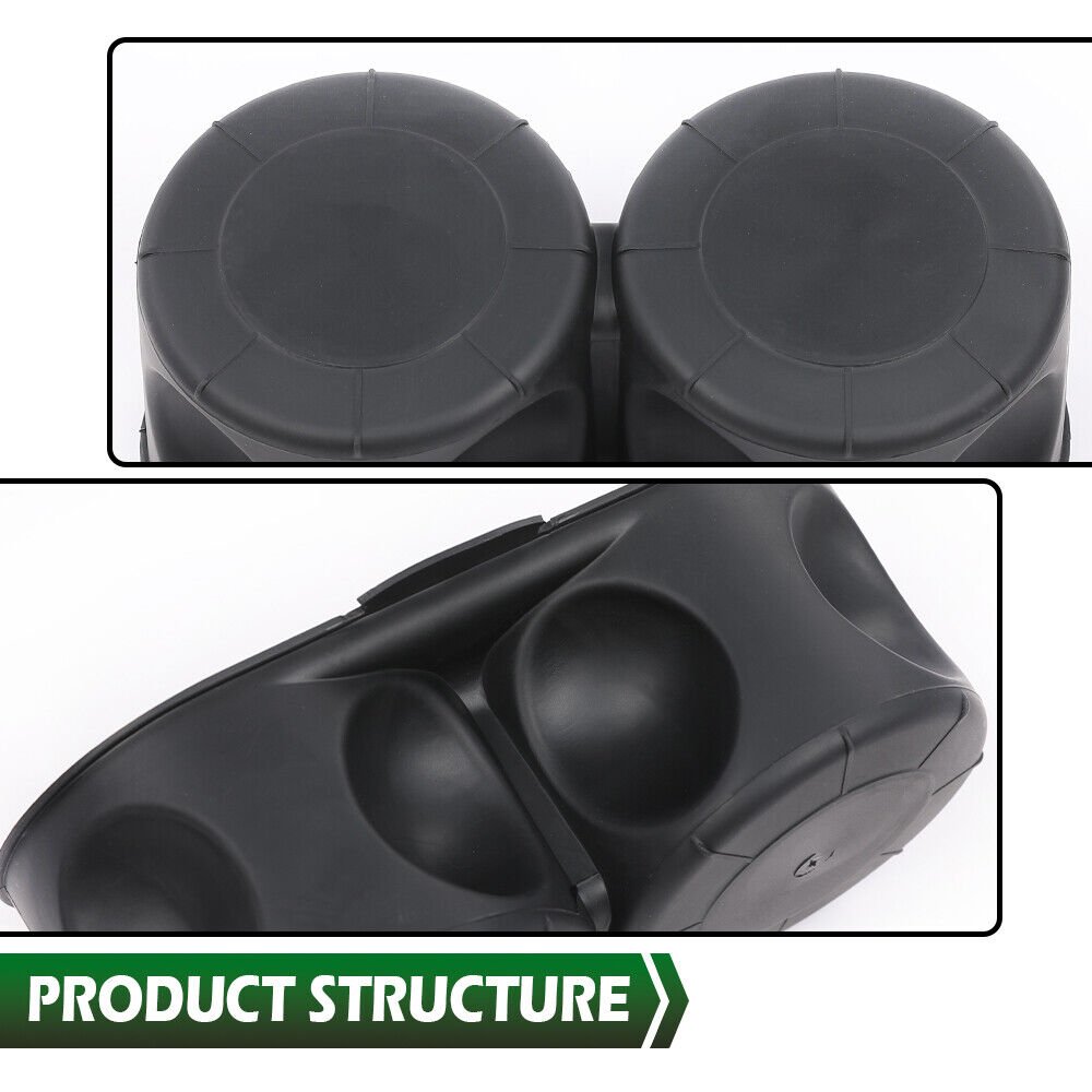 For 2014 Town & Country Base Mini Passenger Van Console Cup Holder Insert Black