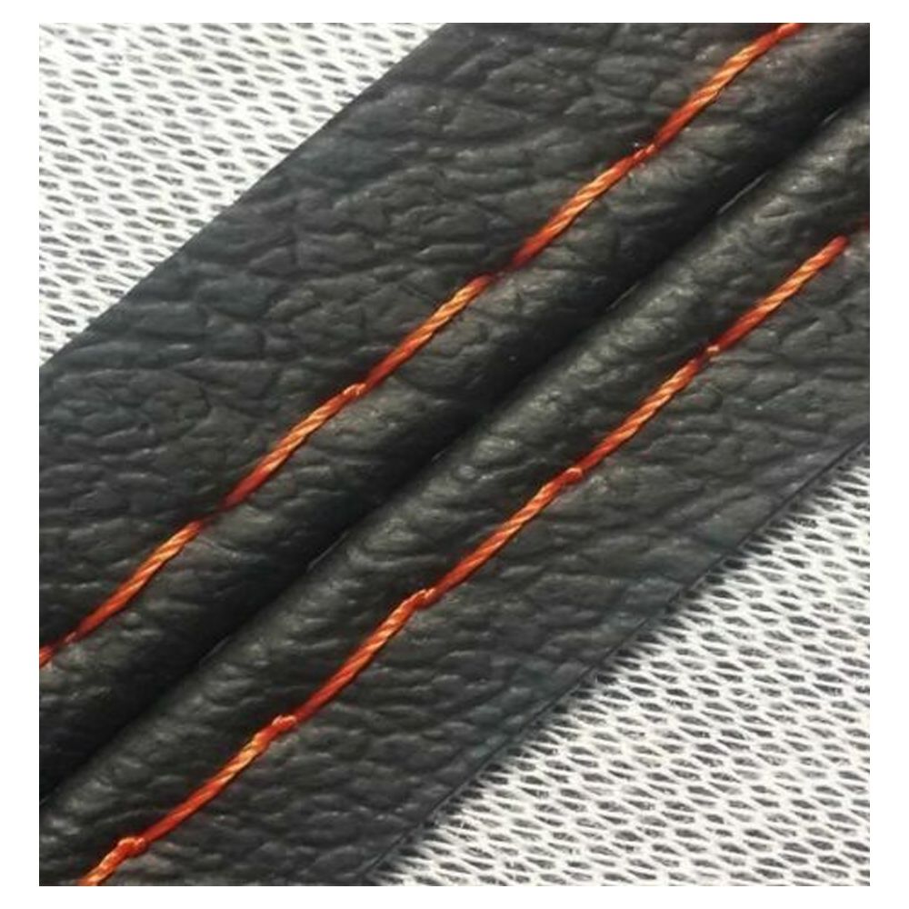 Console Lid Armrest Cover Leather For 07-11 Element Sport Utility Orange Stitch