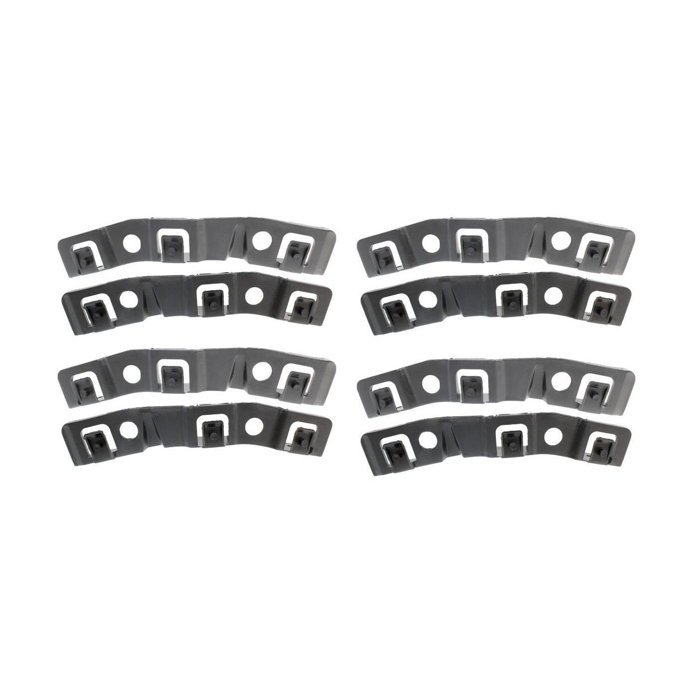 8 PCS - Bumper Bracket For 13-16 CX-5 Set Front Driver And Passenger Side