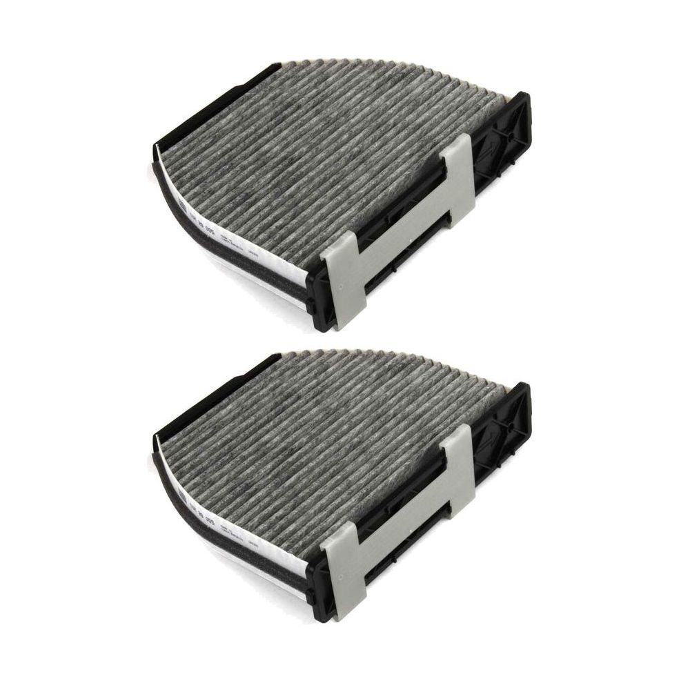 2 Sets Of - For 2014-2015 Mercedes-Benz E350 4Matic Wagon Underdash Cabin Air Filter