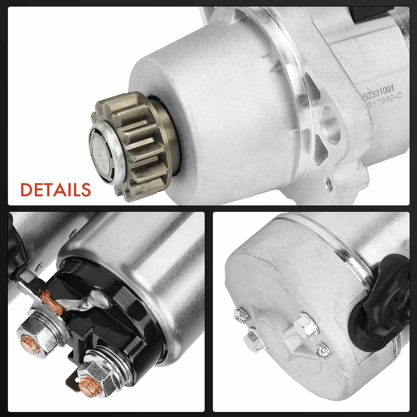 Starter Motor For 05-06 X-Trail SLX 2.5L 1.4KW 12V CCW 13T Automatic Trans.