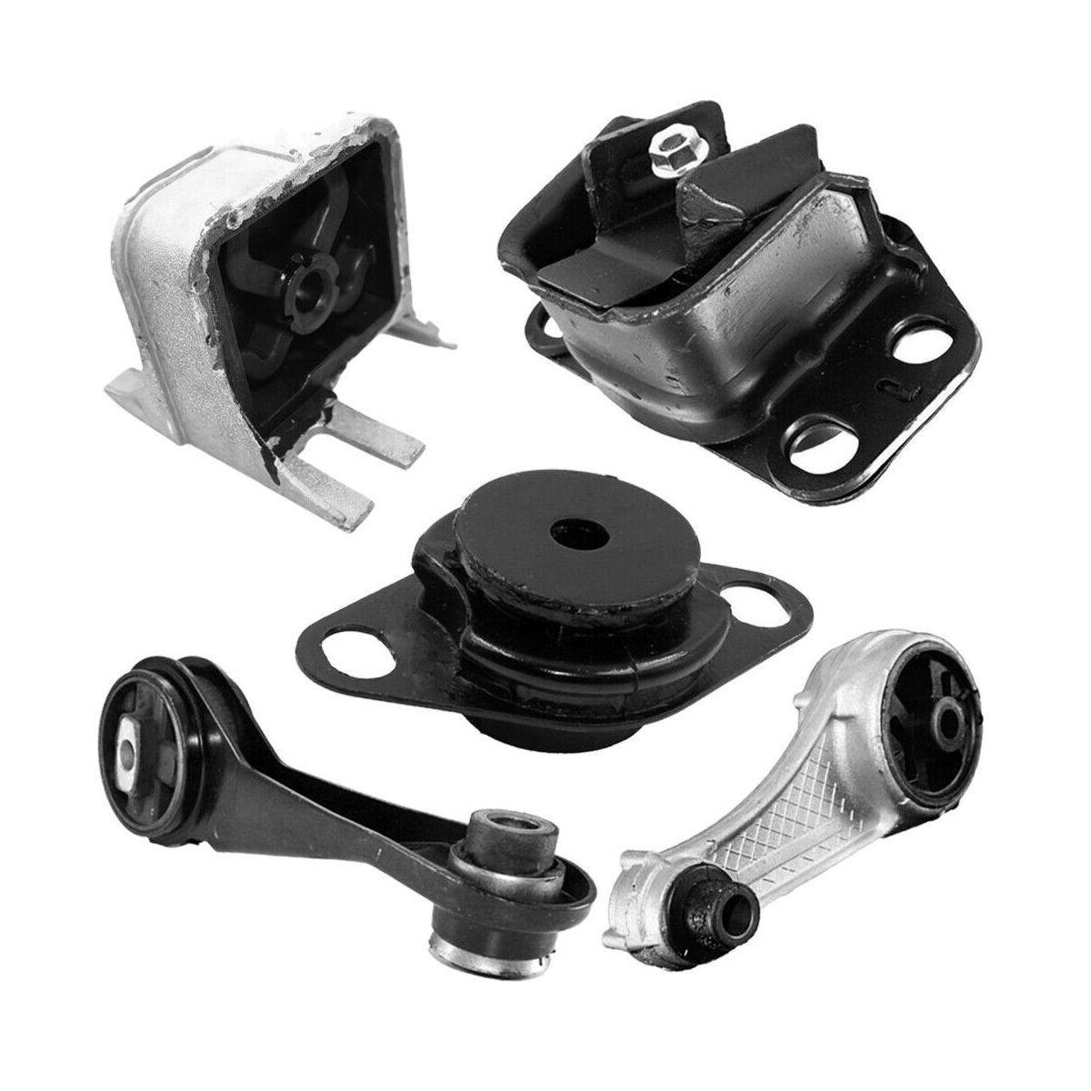Engine Motor Mounts & Manual Trans Mount 5pcs Set Fits L4-