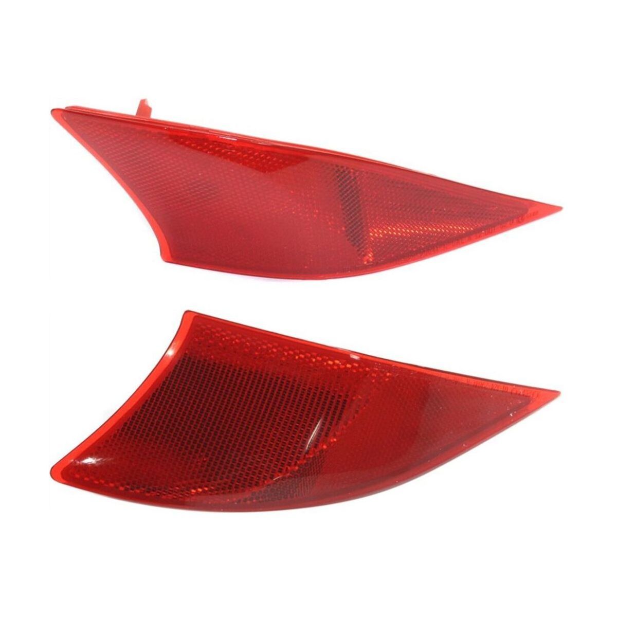Bumper Face Bar Reflectors Set Of 2 Rear Left-and-Right Left & Right Pair