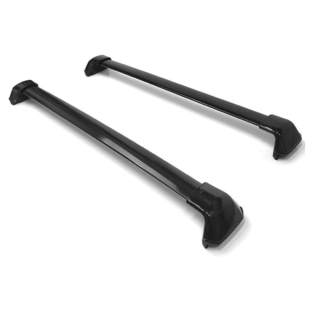 Fits 12-16 Honda CRV CR-V 2PCS Top Roof Rack Cross Bars Rails Black OE Style