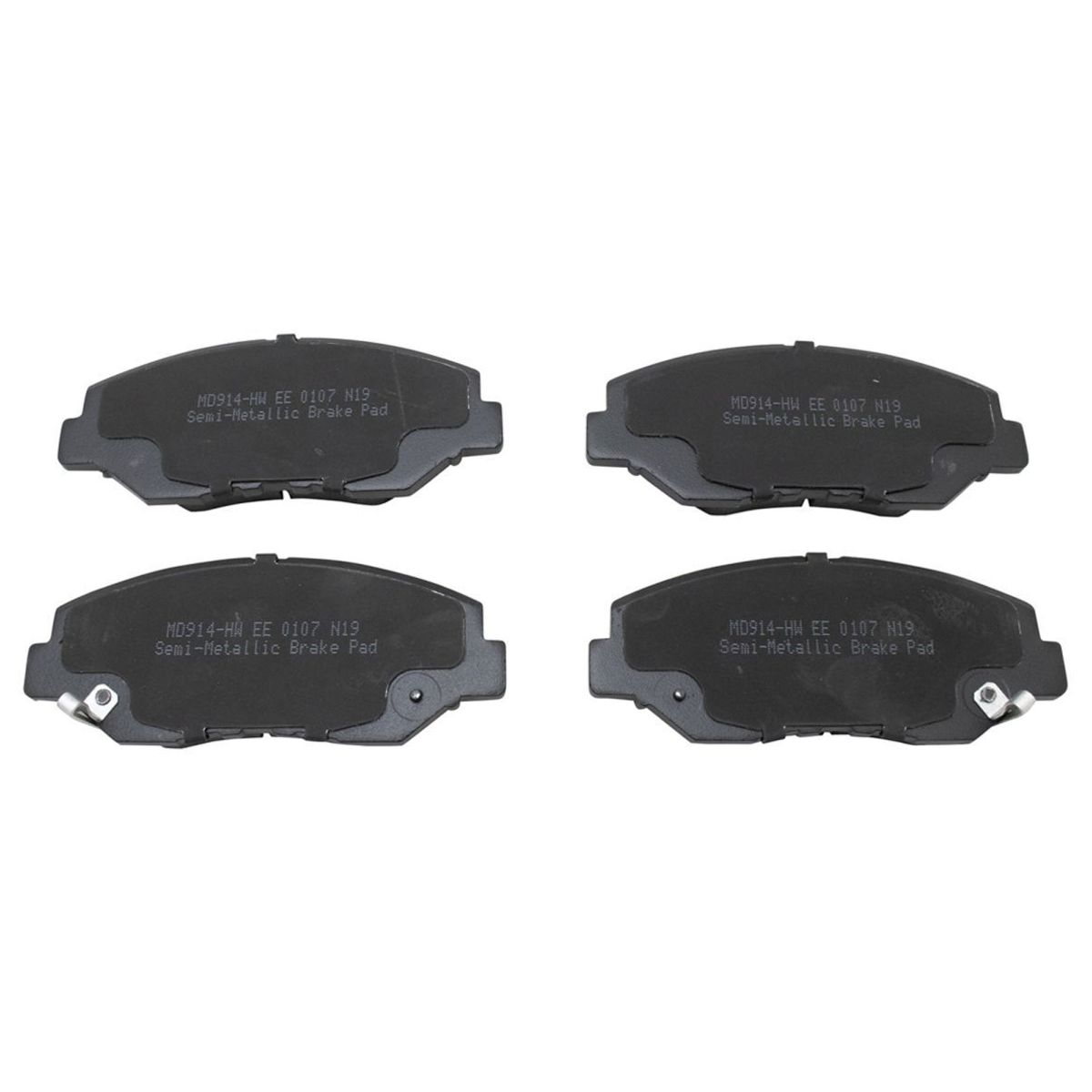 For 05-06 CR-V Front Semi Metallic Brake Pad & Rotor Kit W/Fluids