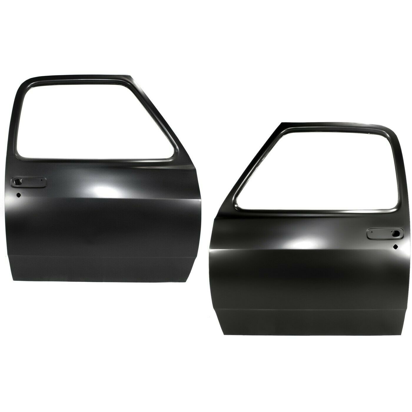 Door Shells Set Of 2 Front Driver & Passenger Side For Dodge Truck LH RH Pair