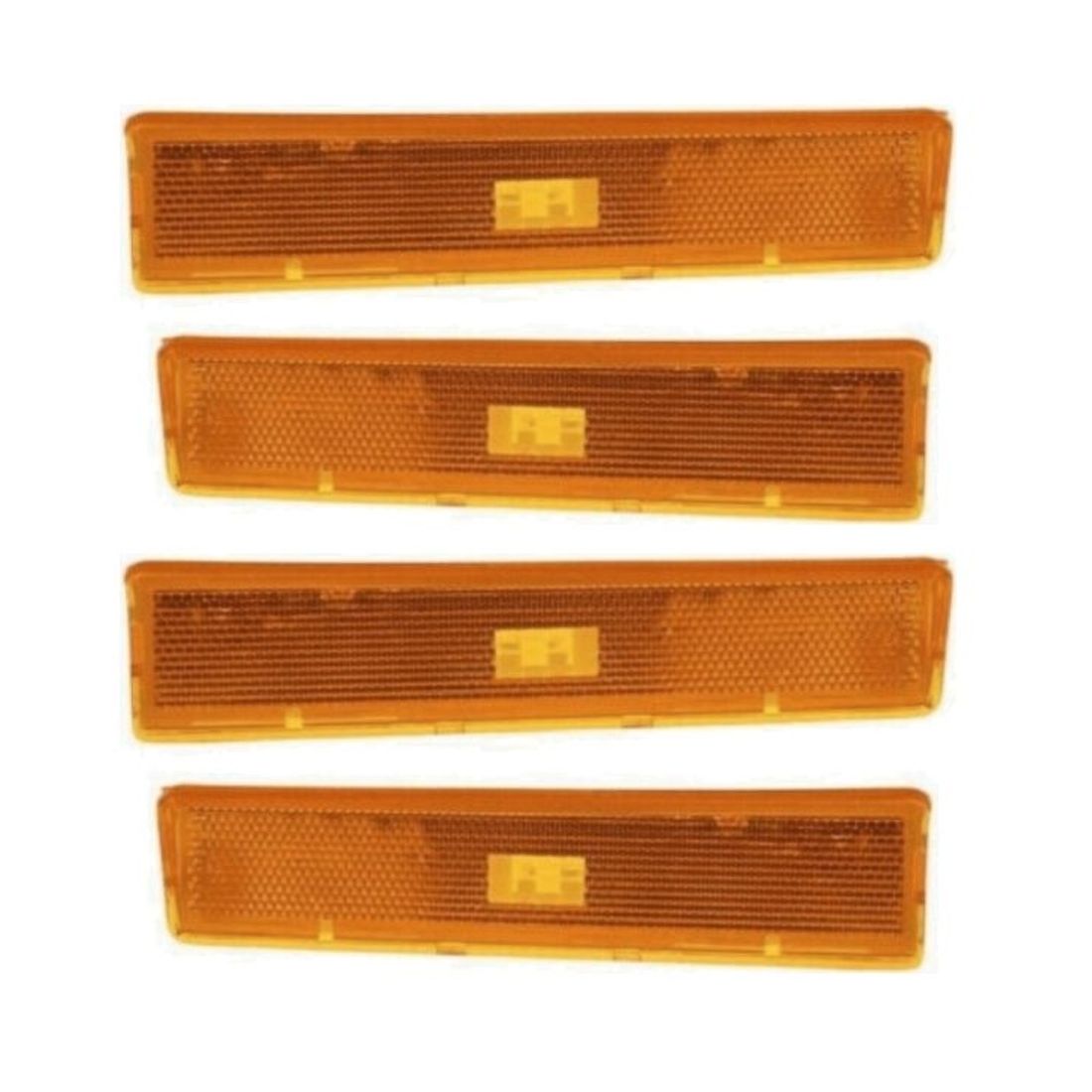 4 PCS - Set Side Markers Corner Lamp Parking Light Cornerlight For Ford Truck
