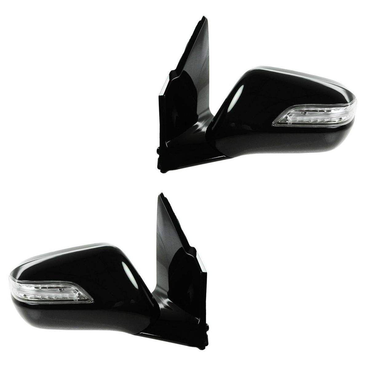 For 2010-2013 Acura MDX Mirrors Power Heated Memory Turn Signal Blue Tint Set