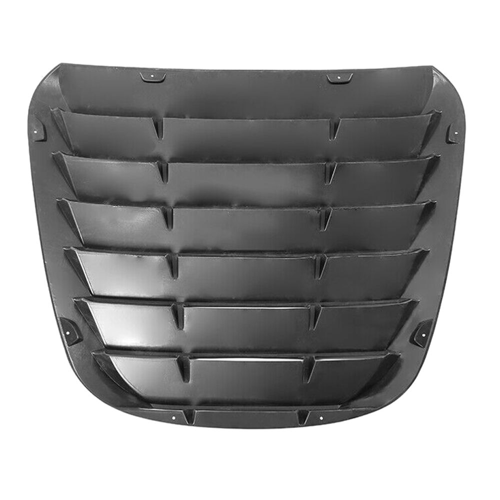 Fits 20-23 Toyota GR Supra A90 Rear Window Louver Sun Shade Cover Gloss Black