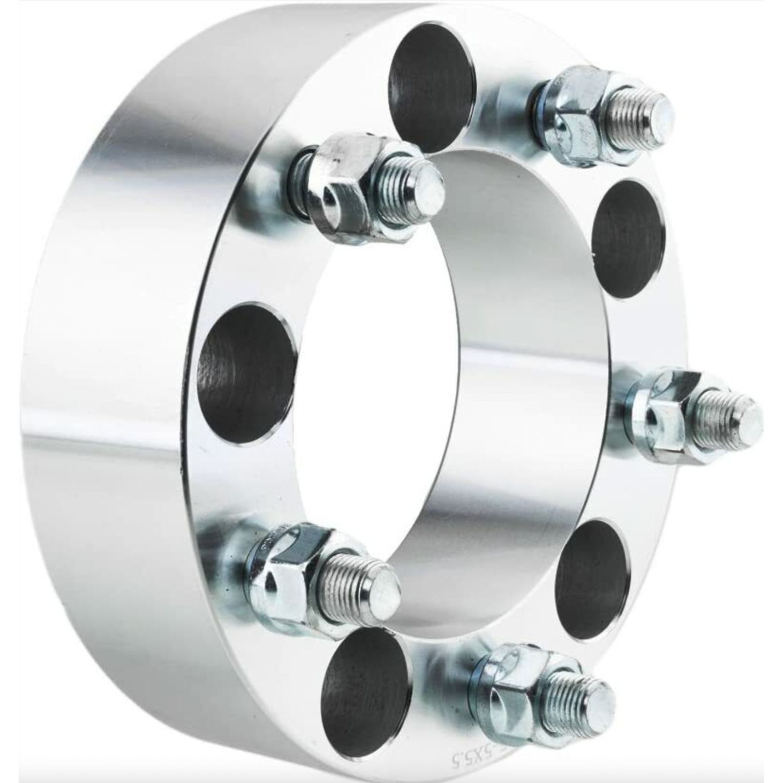 For 05-10 Dodge Dakota SLT 5x5.5 To 5x4.5 Wheel Adapters 1.5" Inch 9/16 & 1pc
