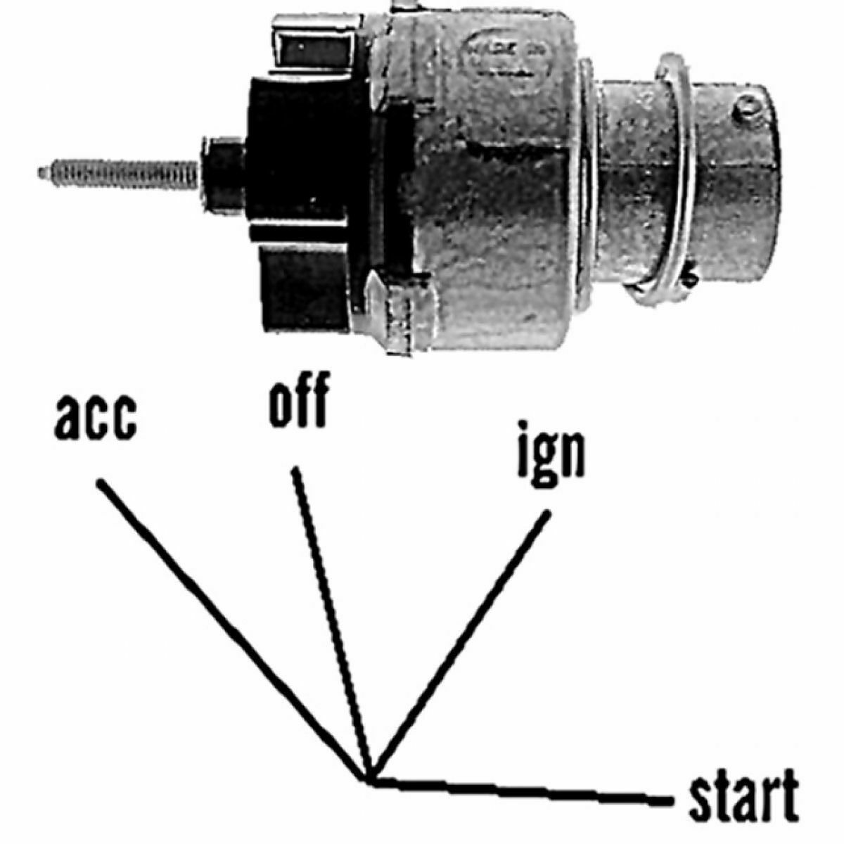 Ignition Starter Switch For Ford Lincoln Mercury Fairlane Pickup
