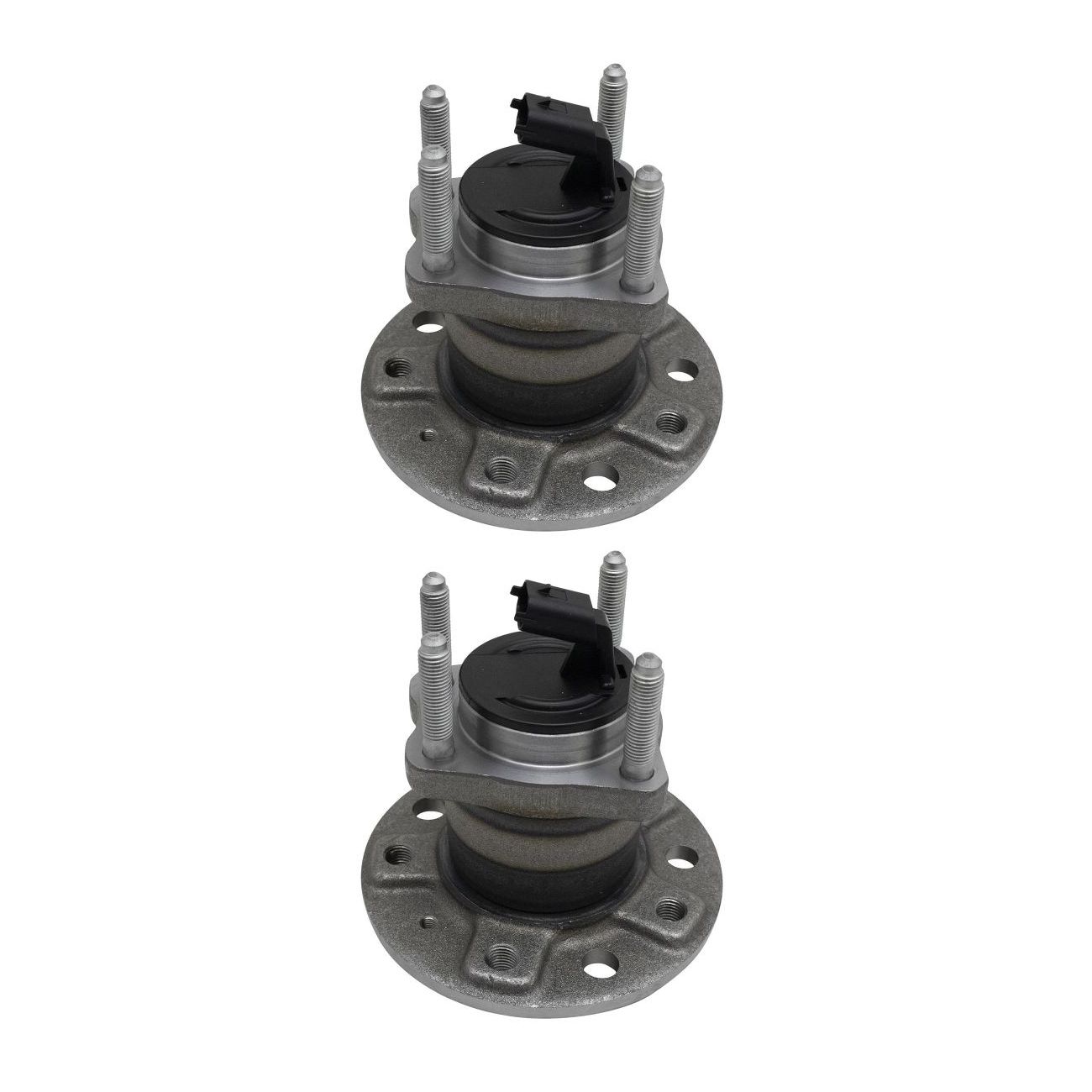2 Sets Of - For 2008-2009 Saturn Astra Hatchback Rear Wheel Bearing & Hub Assembly