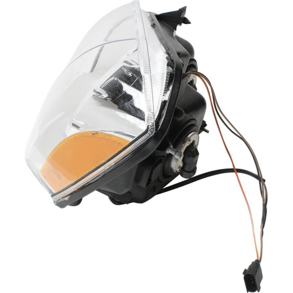 Headlight For 2005-2007 Dodge Magnum Wagon Left Chrome Housing With Bulb