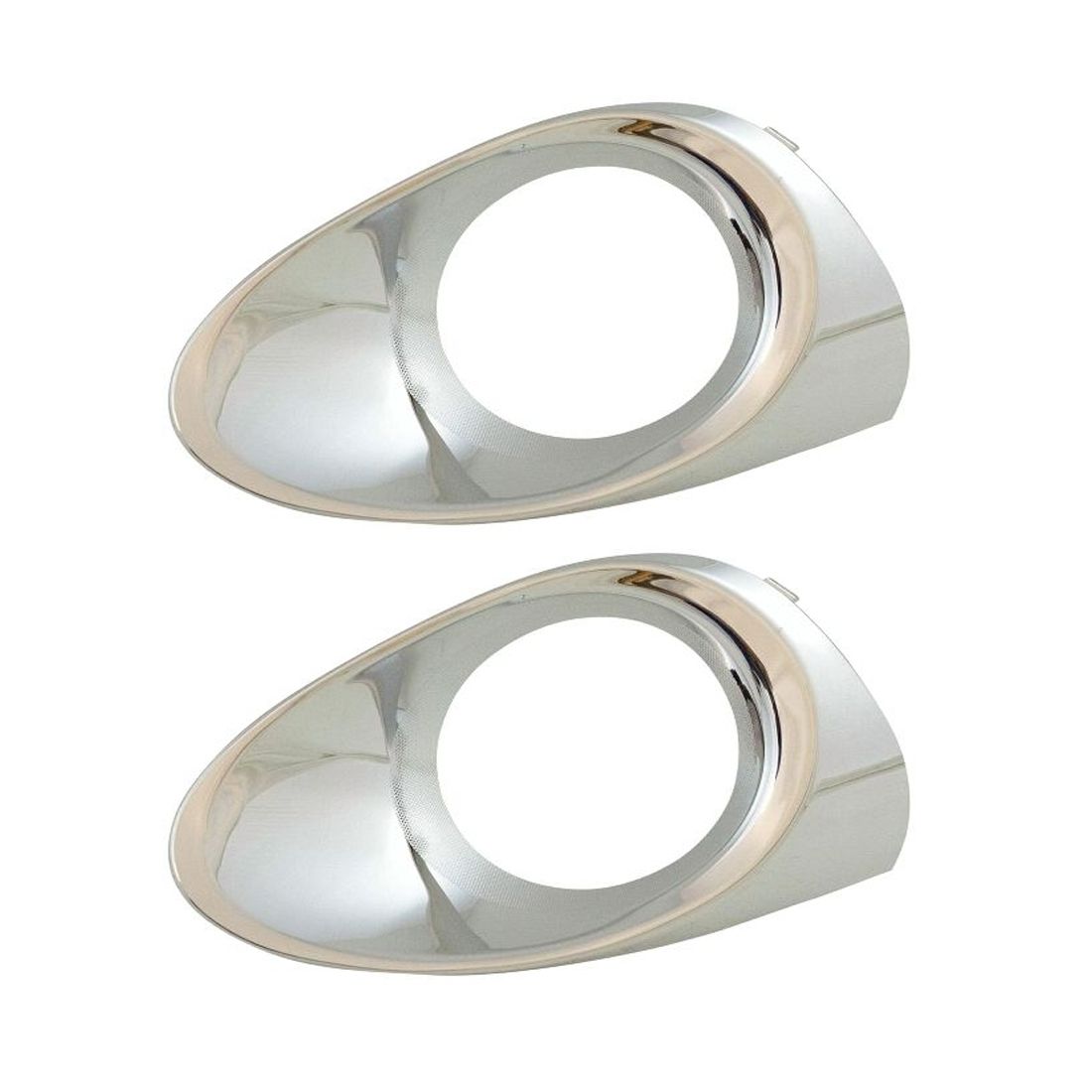 2 Sets Of - Fog Light Lamp Chrome Bezel Driver Side Left LF For Lexus RX350 RX450h