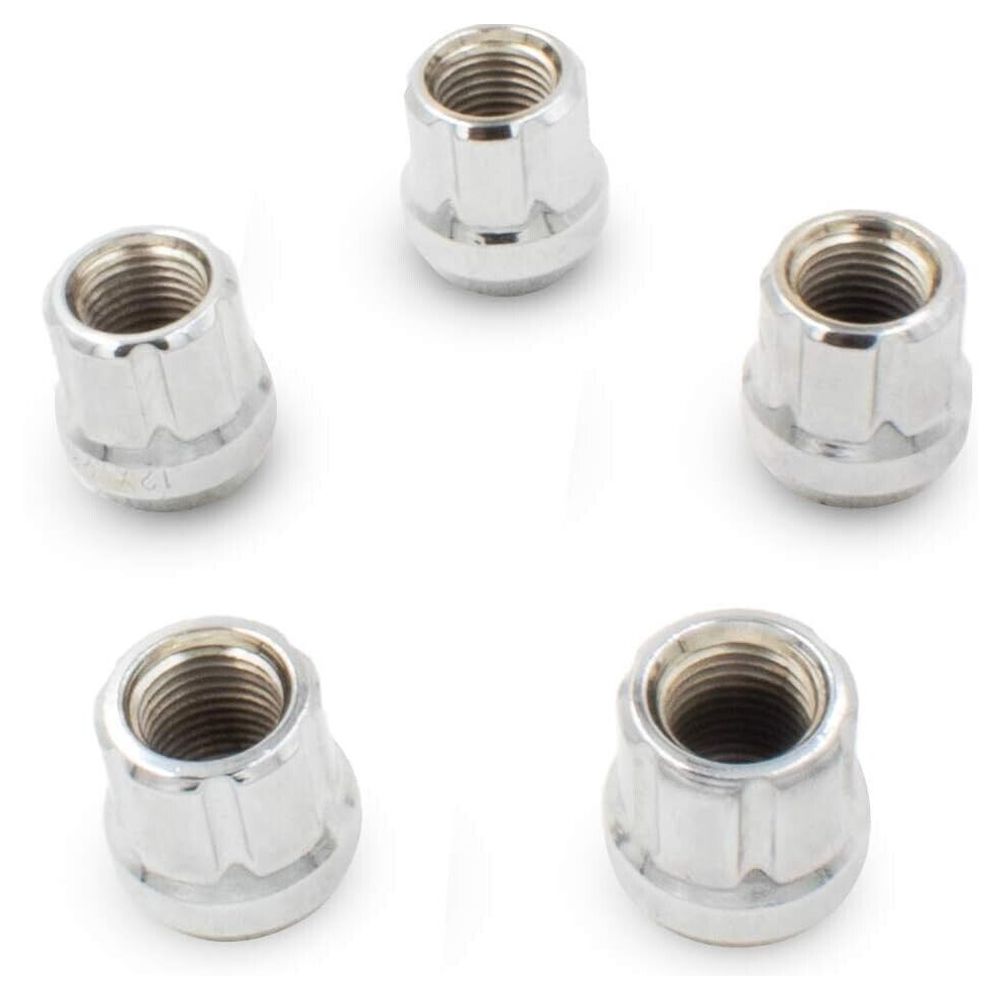 20x OPEN END SPLINE ACORN LUG NUTS 1/2X20 WHEEL NUT For 90 Dodge Dakota S 1 KEY