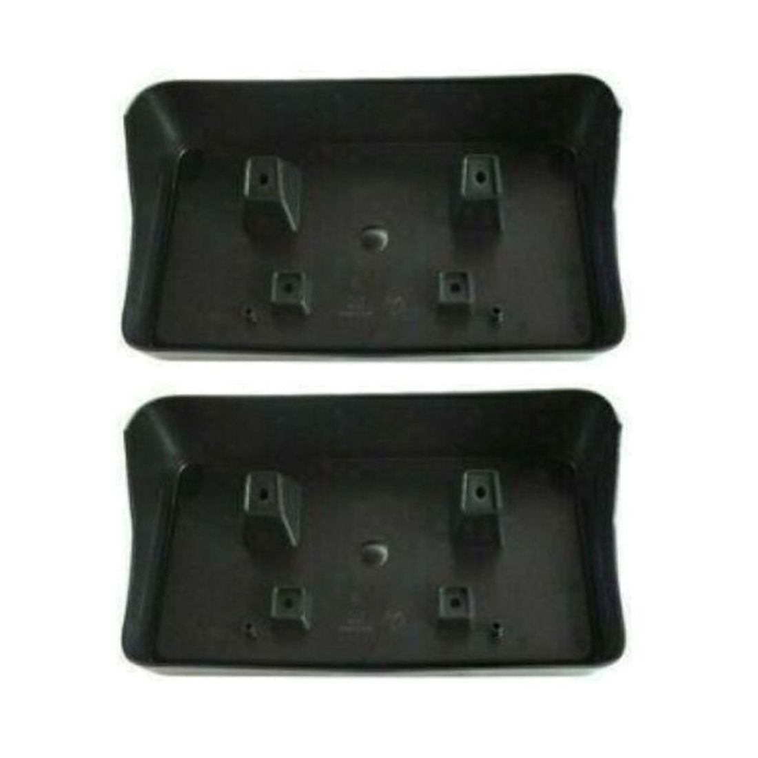 2 Sets Of - For 2015-2019 Dodge Challenger Front Bumper License Plate Bracket