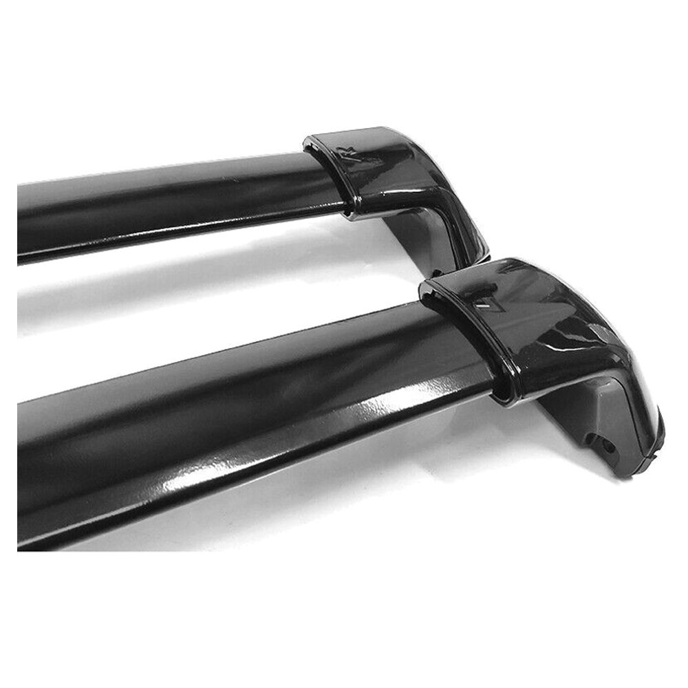 Fits 12-16 Honda CRV CR-V 2PCS Top Roof Rack Cross Bars Rails Black OE Style
