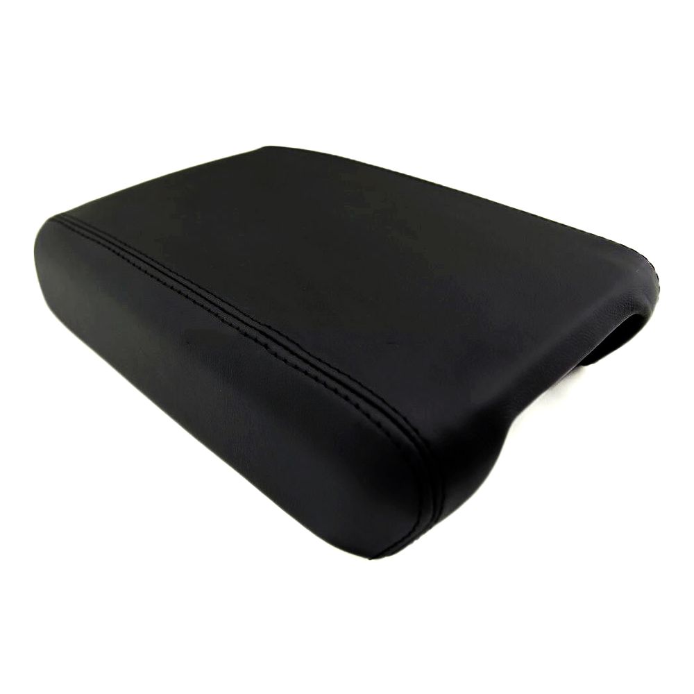 Console Armrest Leather Synthetic Cover For 09-16 Traverse 07-16 Acadia Black