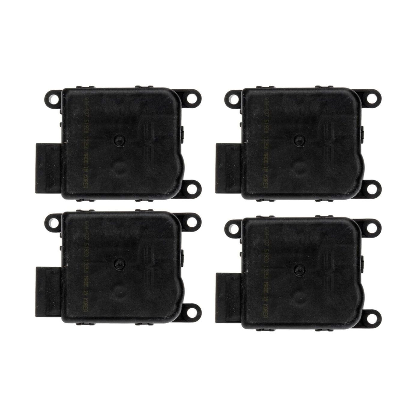 4 Sets Of - HVAC Heater Blend Door Actuator For Dodge 2007-2011 Nitro Jeep 2008-2012