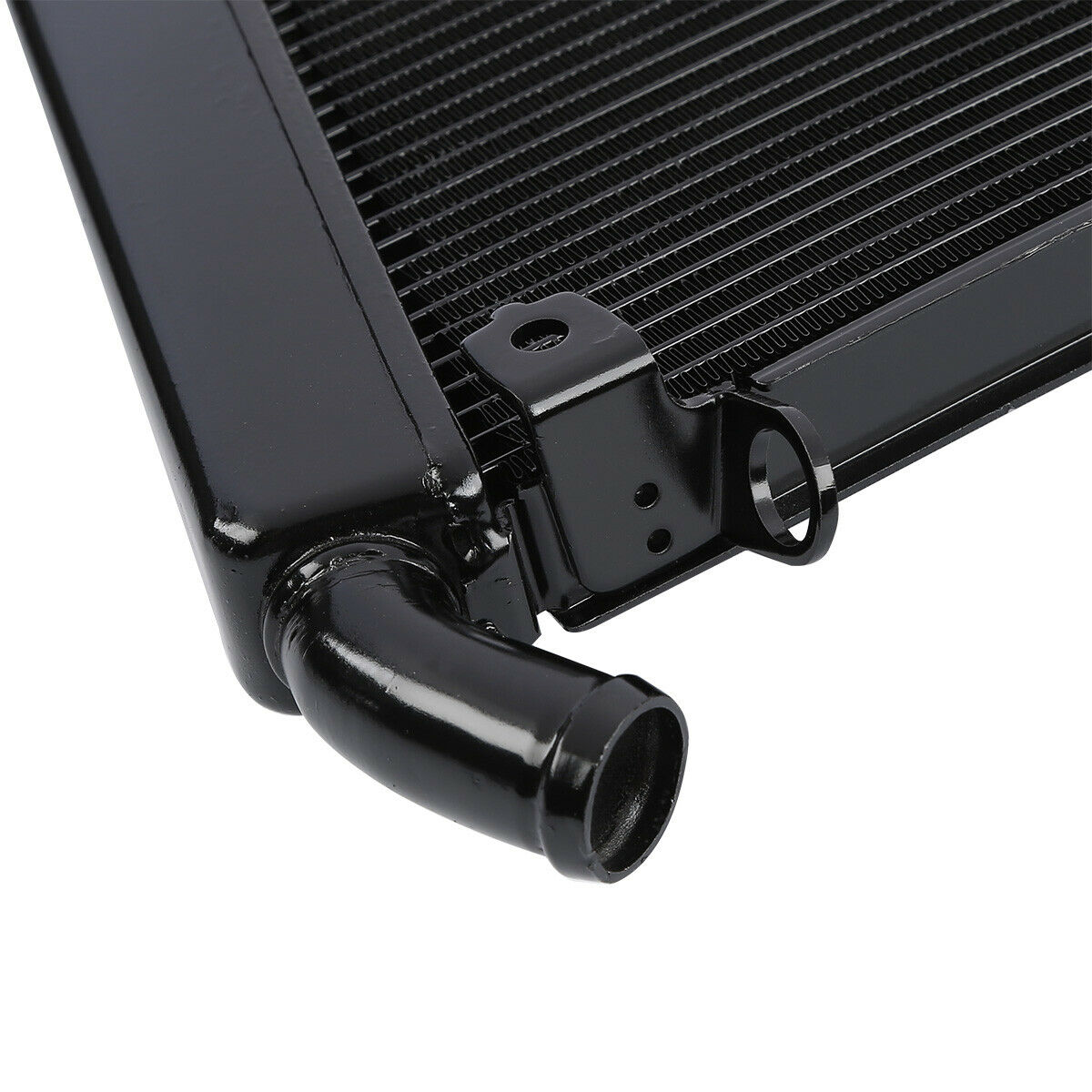 Black Radiator Cooler Cooling For 2006-2007 Honda CBR1000RR CBR1000RR CBR 1000RR