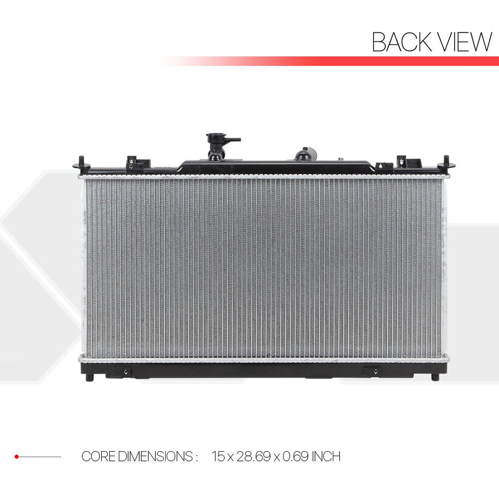 For 11-13 6 Sedan A86536-98331ARMEO Aluminum Factory Replacement Radiator-13389
