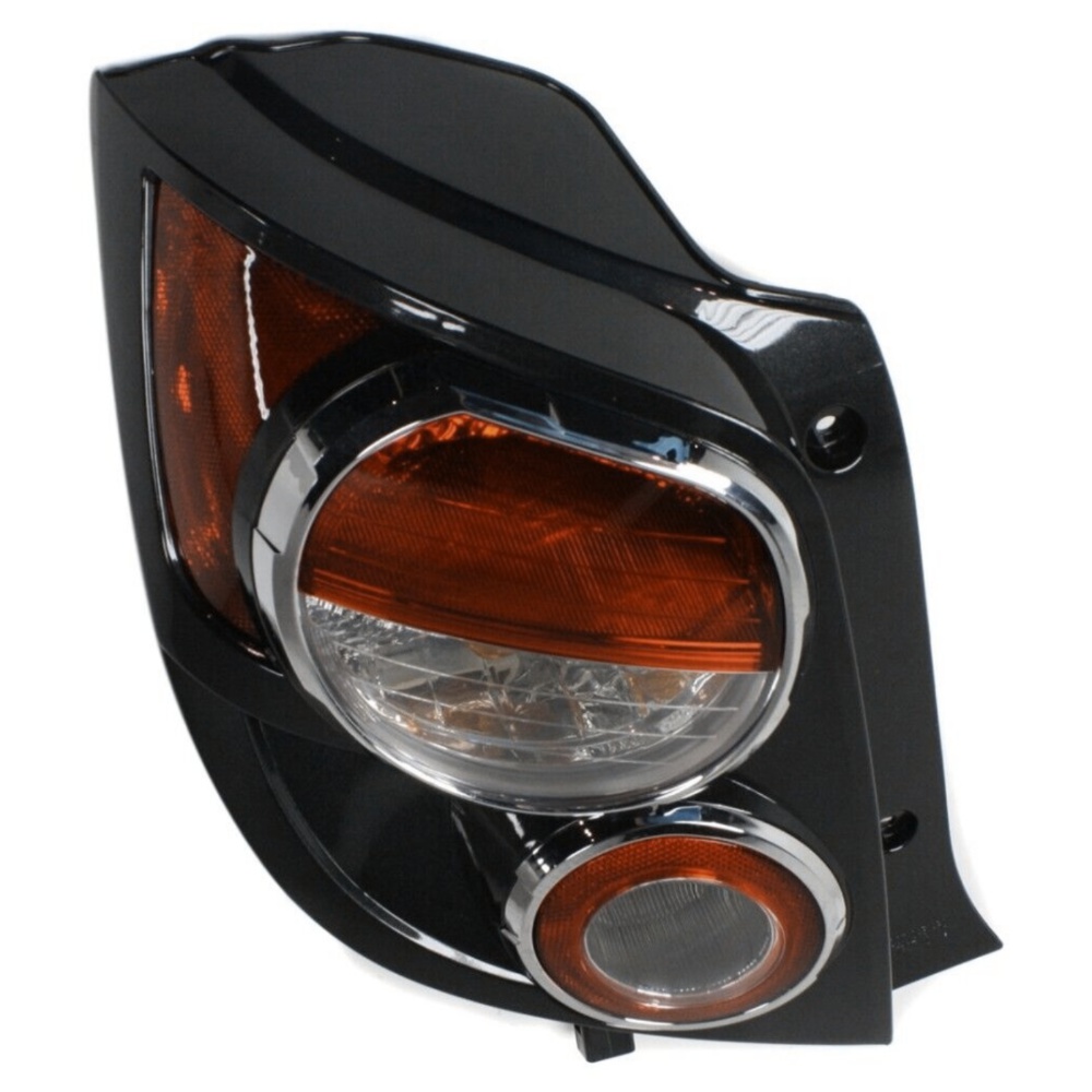 Halogen Tail Light Set For 12-16 Sonic Hatchback LS Hatchback Clear/Red 2Pcs